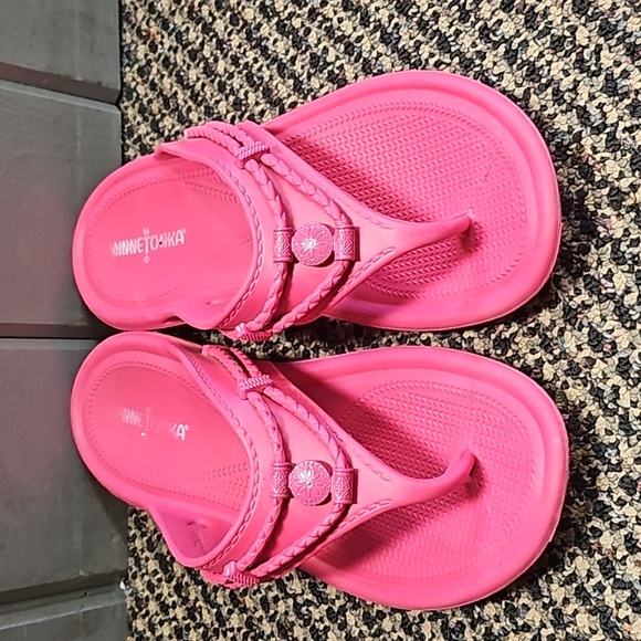 Minnetonka Womens Silverthorne Prism Sandal Size 9 - Picture 2 of 9